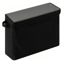 Panier porte-papier hygiénique avec couvercle en PVC,