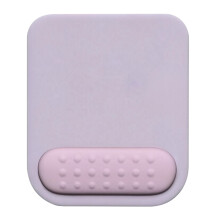 Memorys Foams Wrist Rest Mouse Mats With Smooth Surfaces-Purple