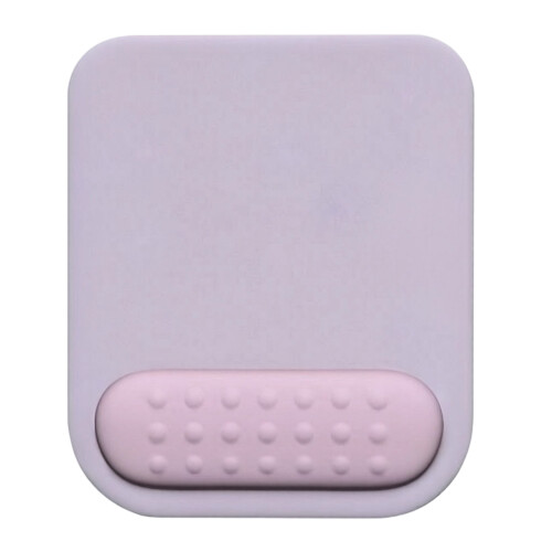 Memorys Foams Wrist Rest Mouse Mats With Smooth Surfaces-Purple