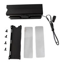 Refroidisseurs SSD M.2 2280 avec ventilateur silencieux,