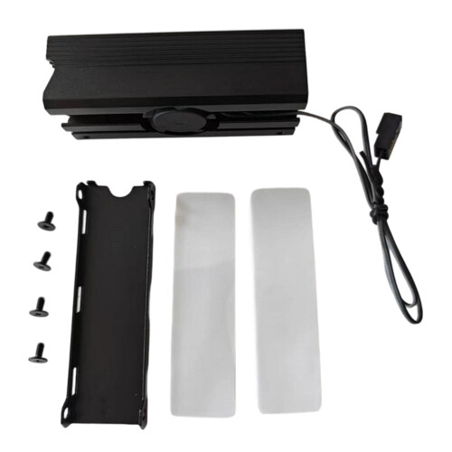 Refroidisseurs SSD M.2 2280 avec ventilateur silencieux,