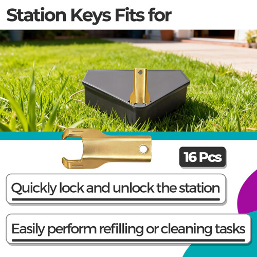 Multipurpose 16PCS Key Station Hardware Strong & Long Service 2