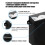Bathroom Storage Container Folding Toilet Paper Storage Baskets 6