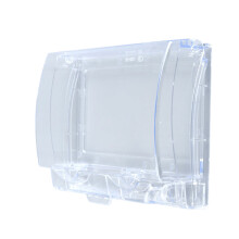86 Type Socket Waterproof Box Splashes Guard-double1 couplet
