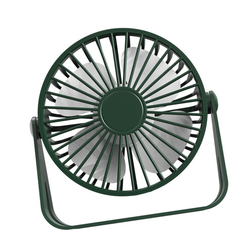 USB Kleiner Ventilator Home Office Studentenwohnheim-Grün