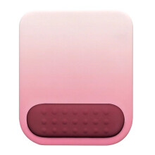 Ergonomic Memorys Foams Wrist Rest Mouse Pad With NonSlip-Pink