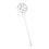 Type C Desk Fan Adjustable Neck Quiet Motor for Home-White 1