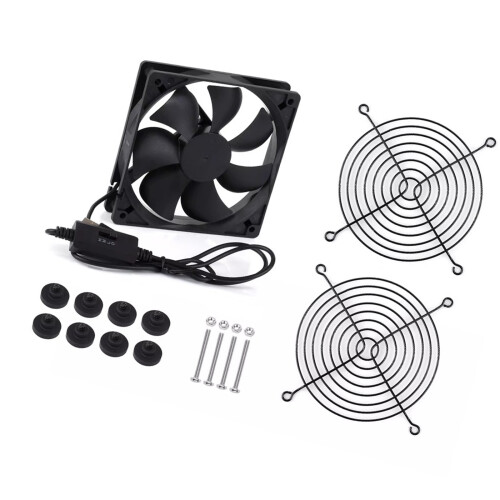 Robuuste 120 mm koelventilator USB-voeding voor-1 setje