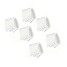6Pcs Replacement Dimmer Knob Suitable For Home Lighting-White