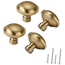 4-delige kasttrekzinklegering dressoirs knop moderne lade-Goud