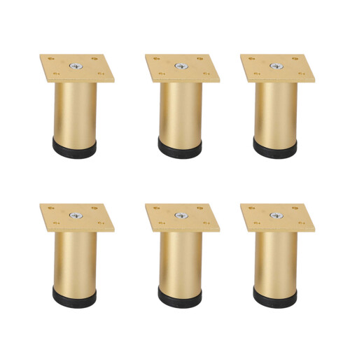 Pieds de Support de meubles durables, avec Base-Or
