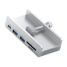 Fast 7 In 1 USB Type C Expander With Clear Display 100W Energy