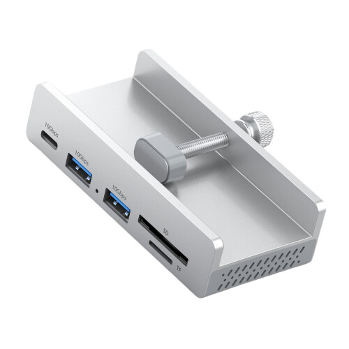 Fast 7 In 1 USB Type C Expander With Clear Display 100W Energy