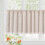 Light Blocking Valance Curtains Beige Linen Blend 59x18 6