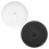 Durability Soft Silicone Bathtubs Plug Hair-white and black 1