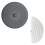 Hair Filter Sink Anti-Blocking Strainer Bathtubs-White and gray 1