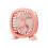 Niedlicher kleiner elektrischer USB-Ventilator,-Rosa 1