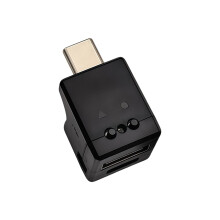 Double Interfaces USB Adapter With Color Lighting And-1