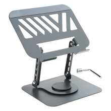 Support d'ordinateur portable support de bureau-Gunmetal