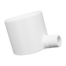 Practical Plastic Shower Head Modern for Easy-White