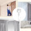 20PCS Quiet Sliding Window Rollers Wheel And Hook Quiet Curtain 3