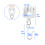 20PCS Quiet Sliding Window Rollers Wheel And Hook Quiet Curtain 4