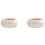 Ceramic teapot warmer with cork cushion 2 pcs 2
