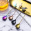 Cat-shaped stainless steel coffee spoon 2