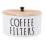 ROSENICE Coffee Filter Container Rectangular 1 Piece White 6