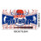 Baseball Birthday Banner Red Blue Striped 1 Piece 3