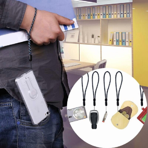 Alça de celular em nylon para pulso, 7,5 polegadas 2