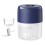 Portable food processor for garlic chili nuts ginger 2 cup 3