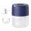 Portable food processor for garlic chili nuts ginger 2 cup 4