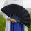 Bamboo Line Dance Popping Fan, 34 cm, Foldable 4