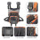 Practical Fly Fishing Chest Pack Vest With Multiple Storage 7