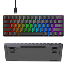 V900 RGB 61-Tasten-Mechanische Tastatur 29,2 x 10,2 x 4 cm