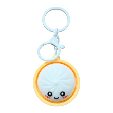 Voedsel thema sleutelhanger perfect voor studenten miniatuur-Wit