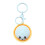 Creative Miniature Steamed Bun Pendant Keychain Accessory-White 1