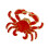 Broche d'animal de mer faite à la main, broche de Badge en-1 1