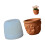 Moule en Silicone polyvalent en forme de fille musicale, Texture 1