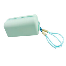 Pencil Pouches Makeup Bag Pen Case Desktop Pen-lake blue
