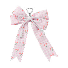 Künstlerischer Perlen-Schmetterlings-Schlüsselanhänger,- Rosa