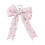 Unique Handwoven Bowknot Key Holder Sturdy Polyester- pink 1