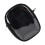 Stylish Translucent Shoulder Bag Clear Hanging Display-Black L 1