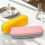 Waterproof Pencil Case Zippered Silicone Utility-Light Green 7