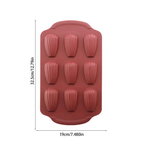 Madeleine Pan Nonstick Silicone 12 Cavity 2