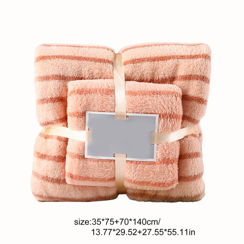 Kids Bath Towel Set Soft Absorbent 2 Pieces 2