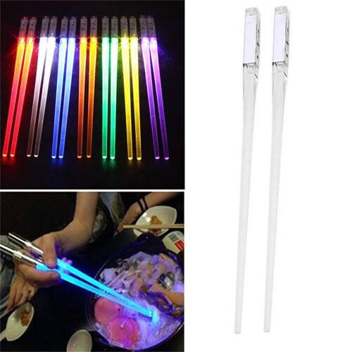 Palillos luminosos LED ABS 26cm 2