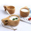 2-Pack Wooden Camping Cup with Spoon 3
