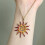 Collier pendentif tournesol élégant avec accessoire tendance 5